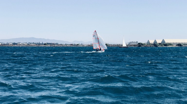 Sailing on San Diego Bay