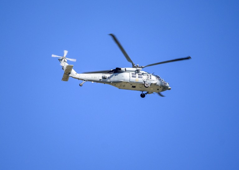 Helicopter Taken With a Z50 Nikon 50-250 Kit Lens hand held